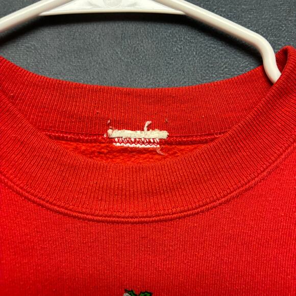 Vintage Frosty The Snowman Crewneck Sweatshirt BJ Designs Teacher Cozy Comfy Med - Picture 3 of 9